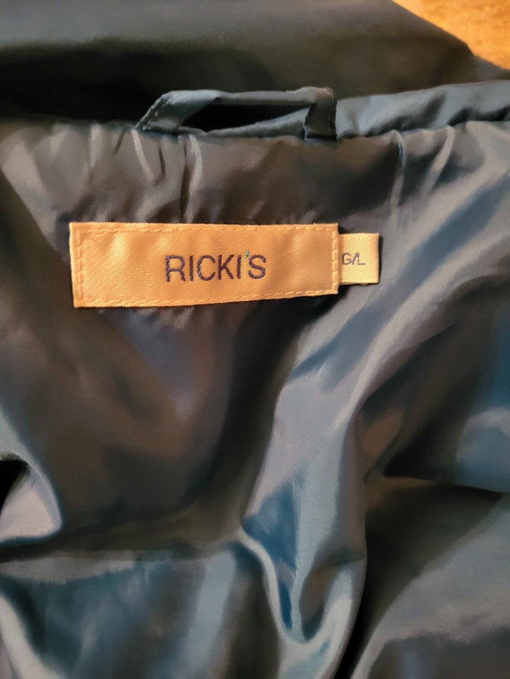 Ricki's Blue Quilted Puffer Vest - Picture 2 of 4